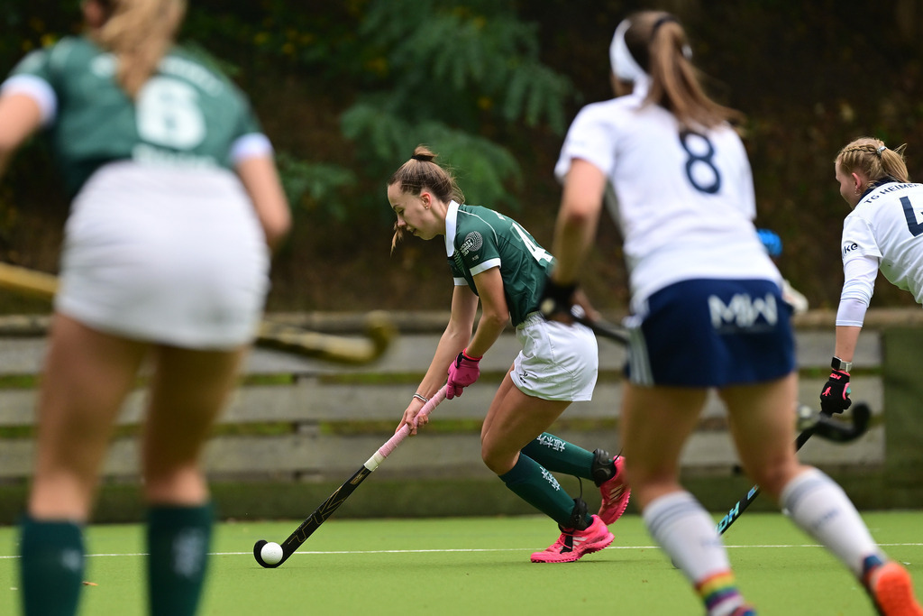 Hockey I Frauen I Saison 2025-2026 I 2. Bundesliga I 9. Spieltag I TG Heimfeld - HTC Uhlenhorst Mülheim | Der Sportfotograf. - Realisiert mit Pictrs.com