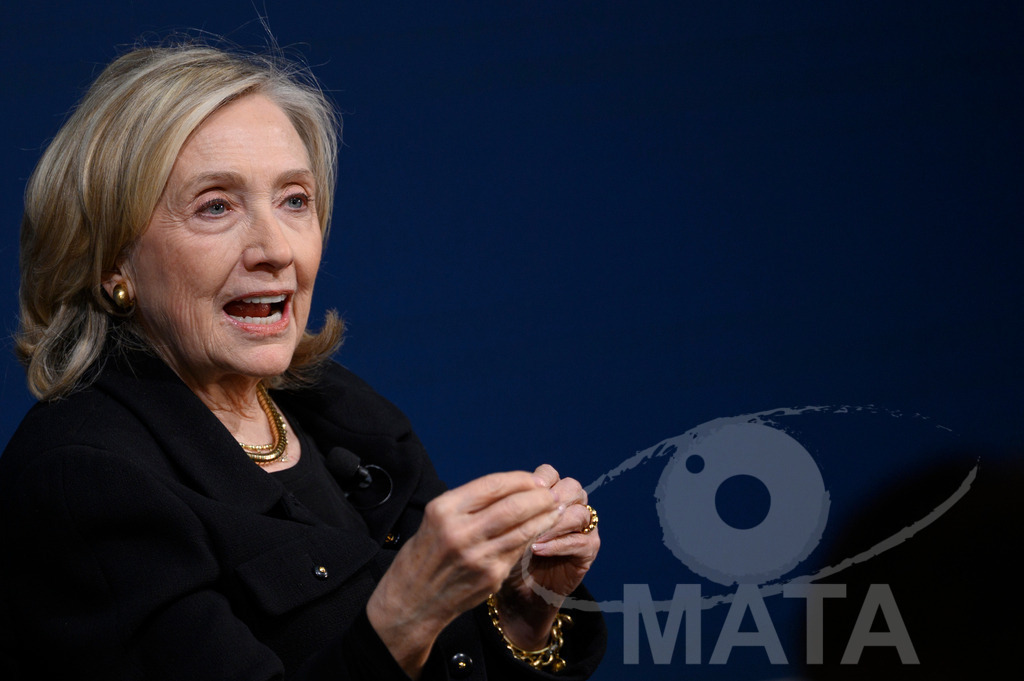 _DWI2998 | Die US-Politikerin Hillary Clinton auf der Veranstaltung Bridging Scholarship and Statecraft im Rahmen der Münchner Sicherheitskonferenz 2026. München, 13.02.2026 Bayern Deutschland  - Realisiert mit Pictrs.com