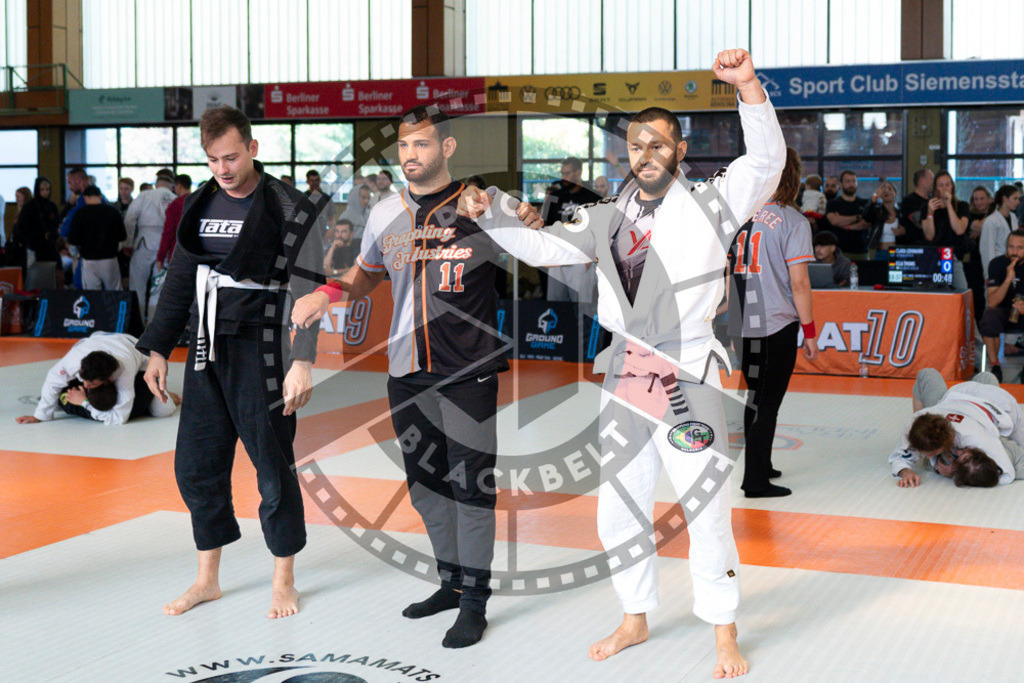 20240915PBB2634 | Athletes compete during the Grappling Industries’ grappling and Brazilian jiu-jitsu competition in Berlin, on September 15, 2024.