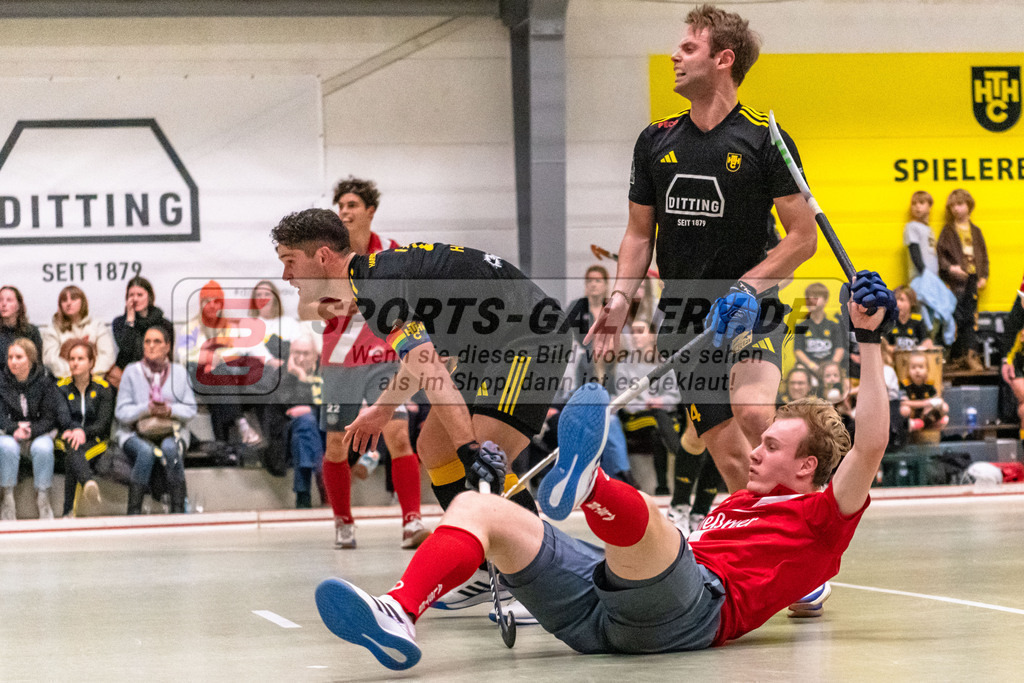SM_20240112-D85_7027 | 1.Bundesliga Hallenhockey  (M) HTHC - DCadA / 4:5 (3:3)