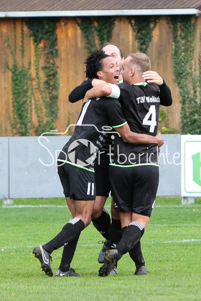 BC Aichach II - TSV Weilach | Torjubel nach 1-3