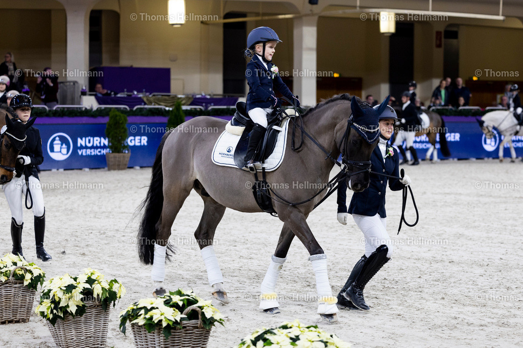 TH_Nürnberger Burgpokal Führzügelwettbewerb_13263 | Nürnberger Burgpokal Führzügelwettbewerb beim Festhallen Reitturnier Frankfurt 2023 am 15.12.23 in Frankfurt, Festhalle