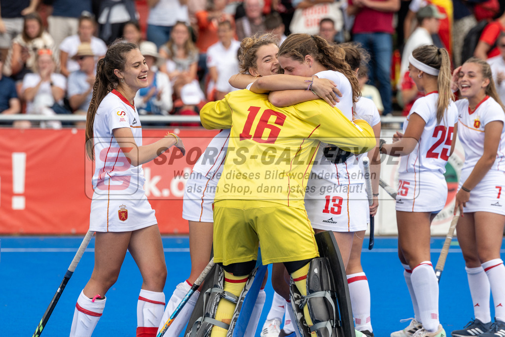 SFE_20230716_0073-2 | EuroHockey EM U18 Girls 3th 4th England vs Spain am 16.07.2023 in Krefeld (Gerd-Wellen-Hockeyanlage), Photo: Stephan Fehrmann 2023 (Sports-Gallery)
