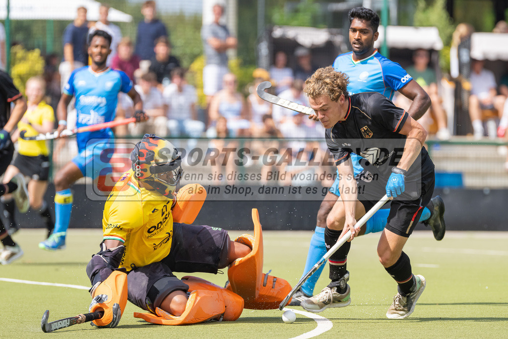 HK_20230822_103739 | 4 Nations Tournament Spiel um Platz 1 ( MU21 ) Indien - Germany am 22.8.2023 DHC Düsseldorf, Düsseldorf ,