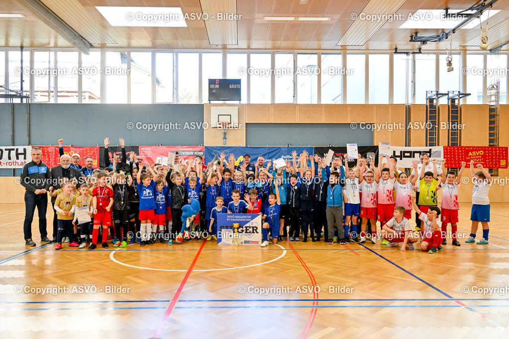 ASVÖ_ Fussballturnier SV Gallneukirchen_ 09.02.2025-179 | 09.02.2025, Gallneukirchen, AUT, ASVÖ, Fussball Nachwuchs Hallenturnier 2025, SV Gallneukirchen im Bild Teilnehmer U 9©Harald Dostal / fodo.media - Realisiert mit Pictrs.com