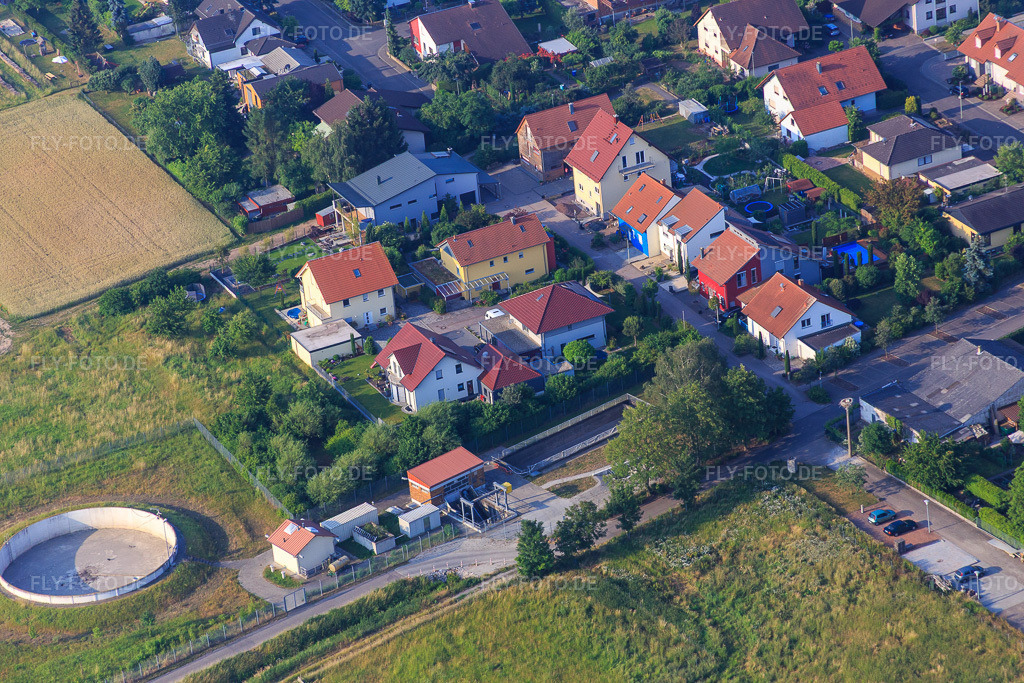 Luftbild: Am Kirschgarten in Zeiskam im Bundesland Rheinland-Pfalz in Deutschland. Foto: IMG_080607.jpg vom 12.06.2015 durch Werner Riehm/FLY-FOTO.de