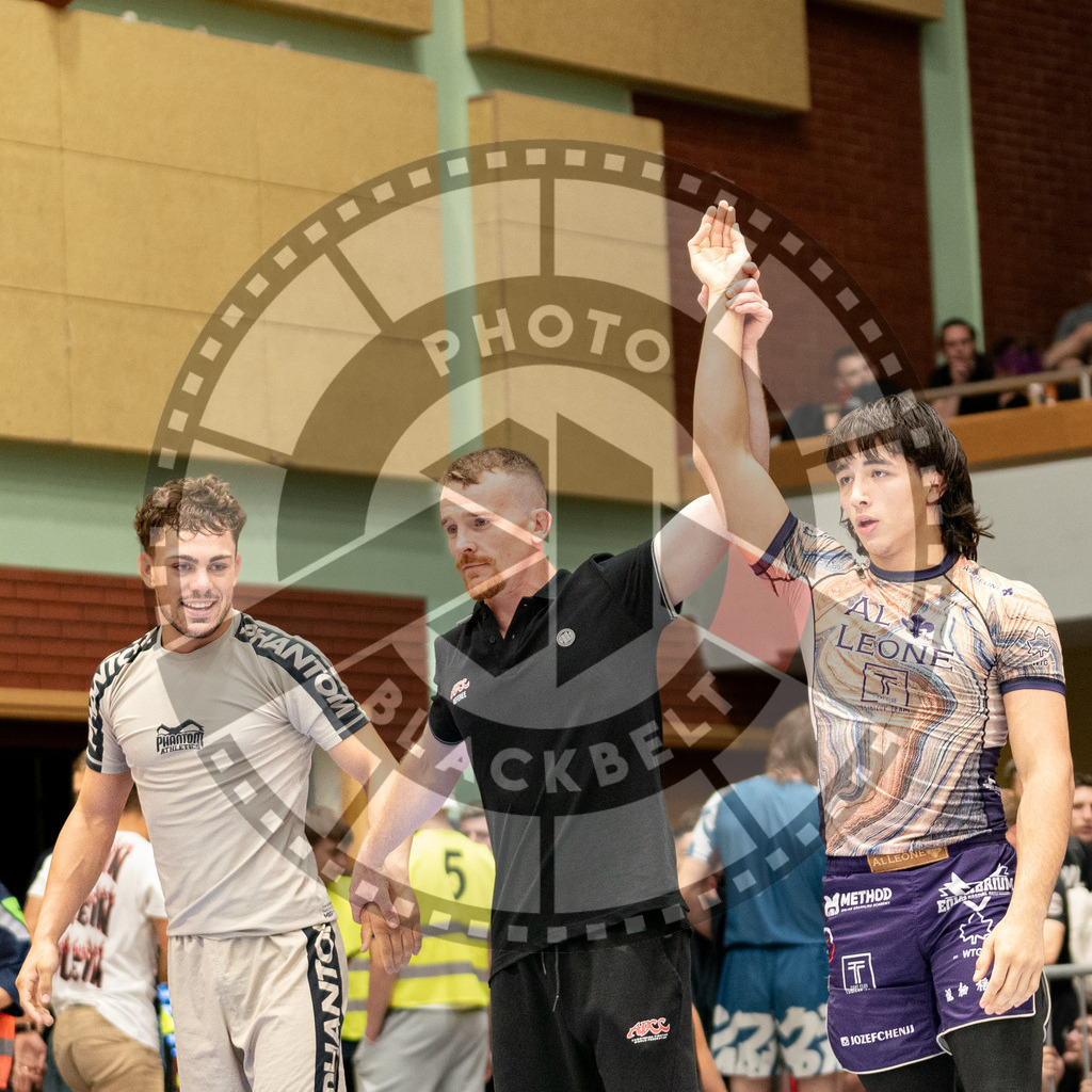 20230916PBB2964 | Fighters compete during the grappling tournement ADCC Trials (European, Middle East and African Championship) in Warsaw, Poland, on September 16, 2023.