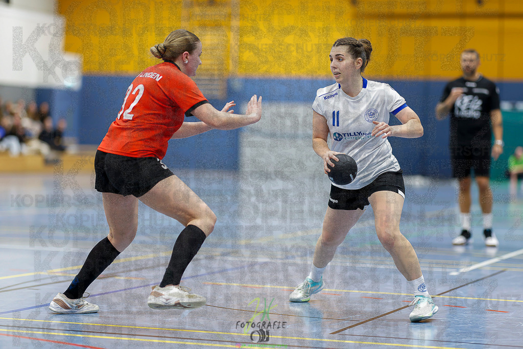 Frauen 2. Bezirksklasse; SG Rechtenbach - HSG Linden II | Frauen 2. Bezirksklasse; SG Rechtenbach - HSG Linden II am 16.11.2025 in Rechtenbach (Sporthalle Rechtenbach)Photo © 2025 - Jörg Heinrich - Realisiert mit Pictrs.com