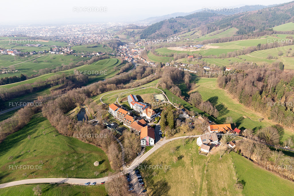 cts Klinik Stockenhöfe | Luftbild: cts Klinik Stockenhöfe in Wittnau im Bundesland Baden-Württemberg in Deutschland. Foto: IMG_113010.jpg vom 22.03.2019 durch Werner Riehm/FLY-FOTO.de - Realisiert mit Pictrs.com