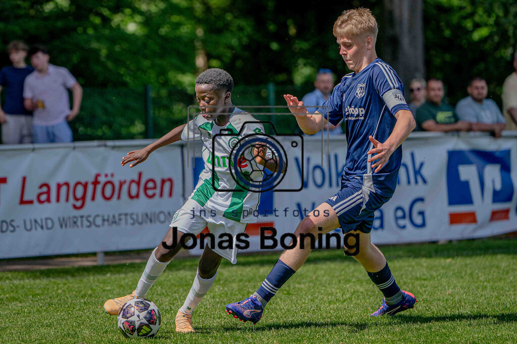 Fußball I C-Junioren I Saison 2025-2026 I Pfingsturnier Langförden I 14748 | jns.sportfotos - Realisiert mit Pictrs.com