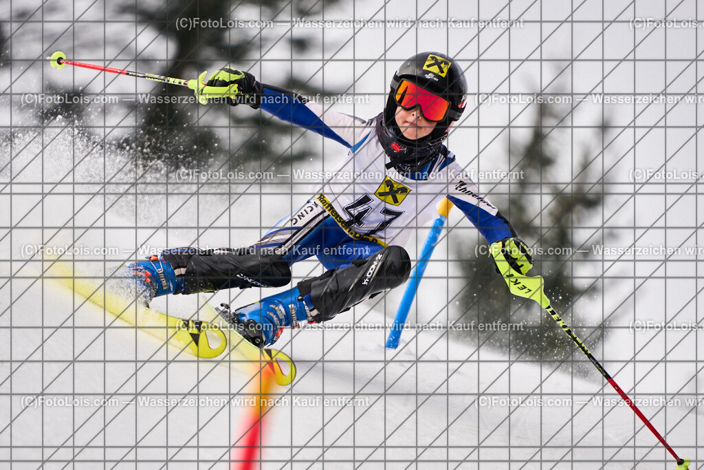 ALP3397_KinderCup-SL_STMK_Strallegg_Poellabauer Stefan | Raiffeisen KINDERCUP Alpin, SLALOM auf der JogllandStreif in Strallegg am So 23. Februar 2025. Veranstaller: Steirischer Skiverband (5000). Skiunion Strallegg (5197).