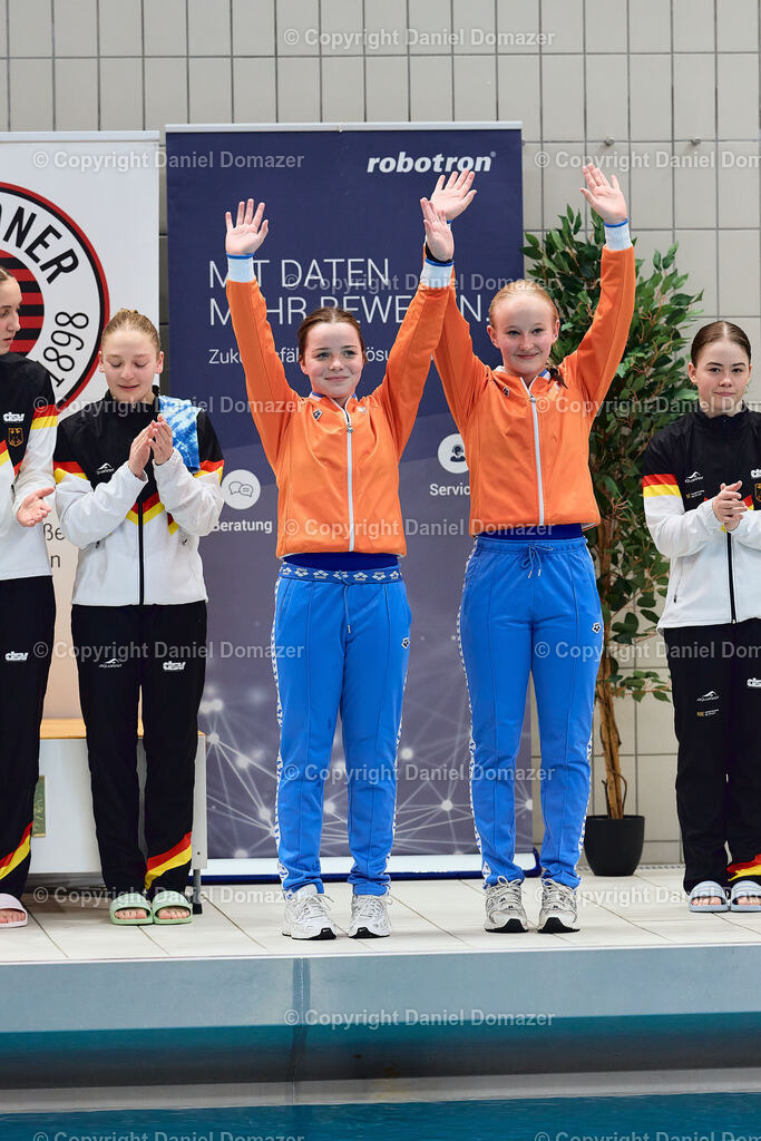 International Youth Diving Meet 2026 | Day 3 of 5 | International Youth Diving Meet 2026| Day 3 of 5 | 24.04.2026 | Youth diving competition featuring 1m and 3m springboard and platform at the Schwimmsportkomplex Freiberger Platz in Dresden.@ Domazer Photography - Realisiert mit Pictrs.com