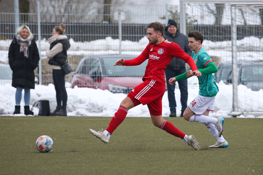 Heldenfingen-Buch_260131_8487 | SG Heldenfingen/Heuchlingen vs. TSV Buch, Fußball, Herren, Freundschaftsspiel, 2025/2026, 31.01.2026 in Söhnstetten, Kunstrasenplatz (Foto: Michael Bulling) - Realisiert mit Pictrs.com