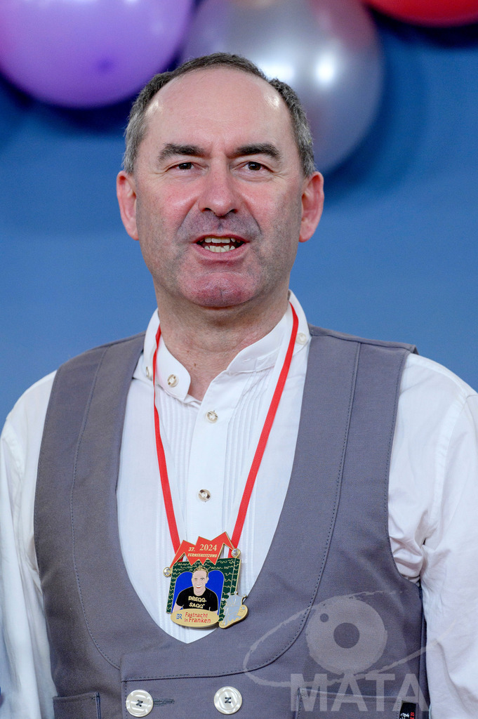 _DWA1947 | Staatsminister Hubert Aiwanger (Freie Wähler) bei der TV-Sendung Fastnacht in Franken 2024. Veitshöchheim, 02.02.2024 Bayern Deutschland - Realisiert mit Pictrs.com
