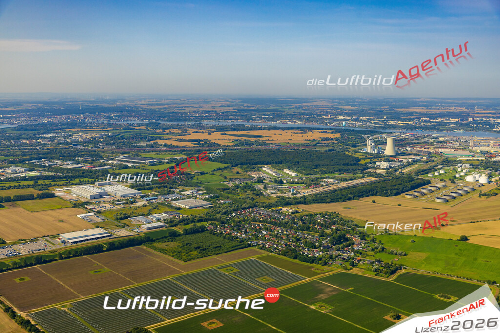 Luftaufnahme Nienhagen Rostock - Die Luftaufnahme wurde 2025 vom UL-Flugzeug heraus erstellt ( ohne Drohne ) - Hochauflösende Luftaufnahme - für professionelle Ausdrucke geeignet. Die Geschenkidee !Mit Lizenz und Bildrechte bestellbar