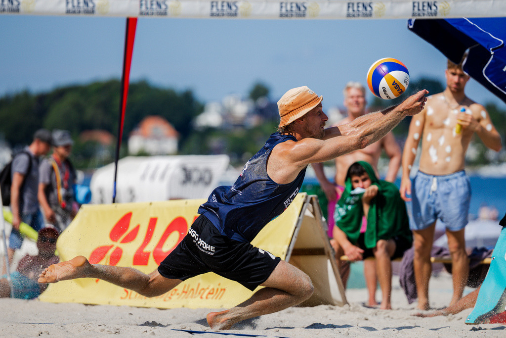 Beachvolleyball I Saison 2026 I FLENS Beach-Tour I 5. Turnier I Ostseebad Eckernförde | Jasper Lorenz Fotografie - Realisiert mit Pictrs.com