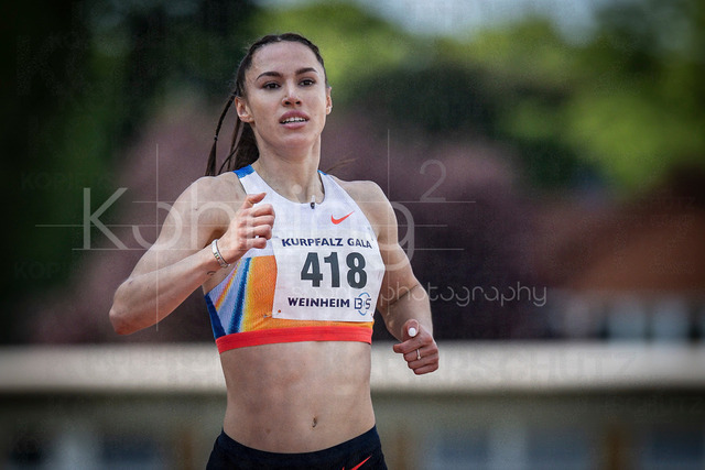 B&amp;S Kurpfalz Gala; Weinheim, 23.05.2026 | WEINHEIM, GERMANY - MAY 24: Anastasiya Bryzhina (UKR/Ukraine) during the B&amp;S Kurpfalz Gala am 23.05.2026 at the  Sepp-Herberger-Stadium in Weinheim (Baden-Wuerttemberg / Germany).