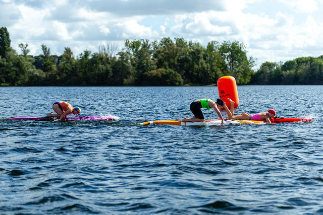 DLRG, Rettungssport, Beach- & Oceanevents, Landesmeisterschaften Freiwasser Rettungssport NRW 2025 14.09.2025 | Kalkar-Wissel, Deutschland - September, 14: Landesmeisterschaften Freiwasser Rettungssport NRW 2025 (Foto: Benedikt Lang (DLRG)) - Realisiert mit Pictrs.com