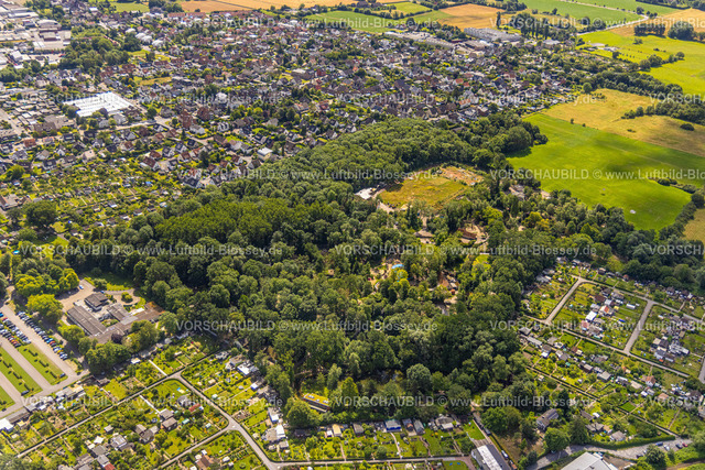 Hamm240706448 | Luftbild, Tierpark Hamm, alter Sportplatz des TV Westfalia HSC, Wohngebiet Stadtbezirk Rhynern, Hamm, Ruhrgebiet, Nordrhein-Westfalen, Deutschland