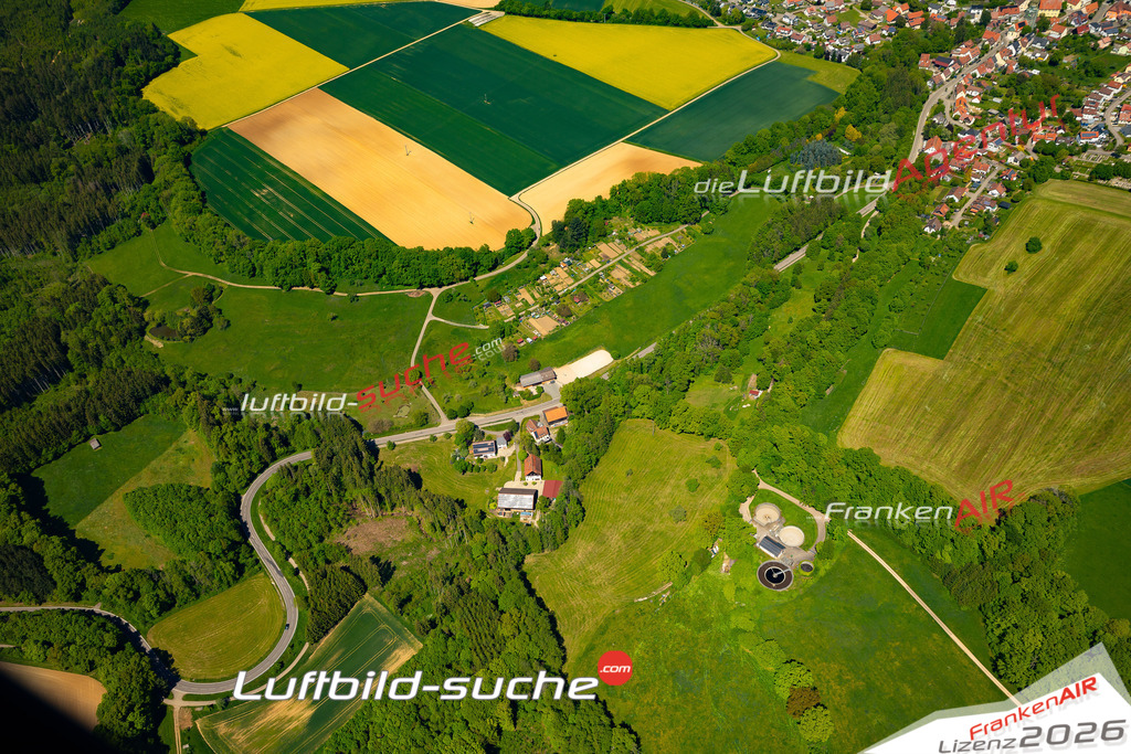 Geschenkidee Haghof bei Schechingen -Die Luftbildaufnahme wurde 2025 vom UL-Flugzeug heraus erstellt ( keine Drohne ) - Hochauflösende Luftaufnahme -Nicht vergleichbar mit Google Maps oder Satelittenbilder- Die Geschenkidee !Mit Lizenz und Bildrechte bestellbar