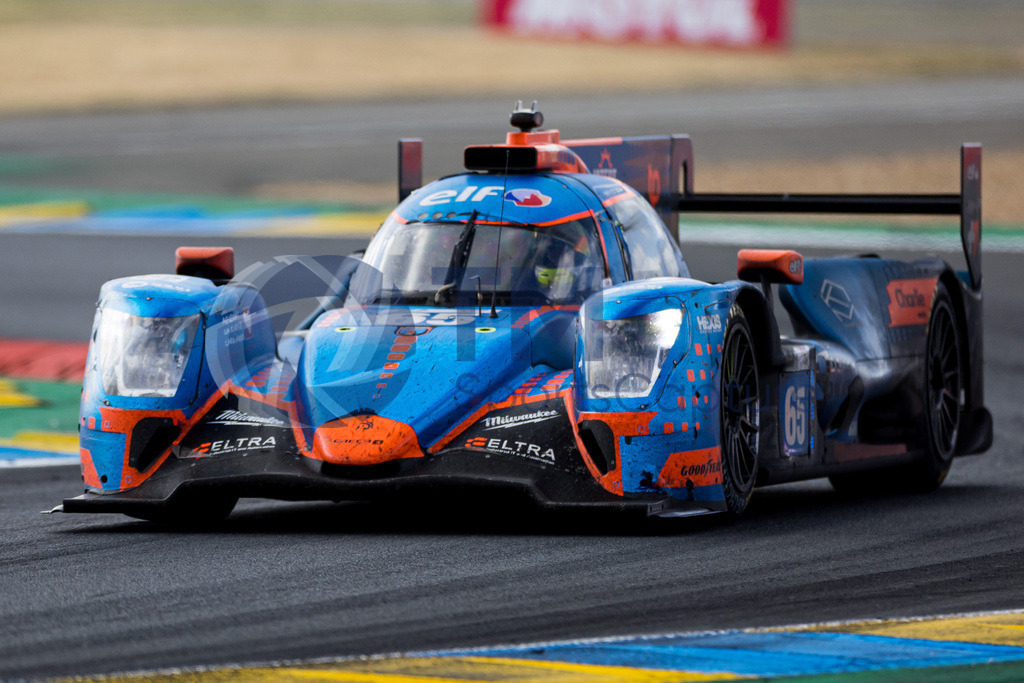 Trainproduction-20230611-0150 | LE MANS,FRANCE,11.Jun.23 - MOTORSPORTS - WEC, FIA World Endurance Championships, 24 Hours of Le Mans, Circuit de la Sarthe, race. Image shows Manuel Maldonado (GBR), Tijmen van der Helm (NED) and Job van Uitert (NED/ Panis Racing).  Photo: Trainproduction / Matthias Trinkl