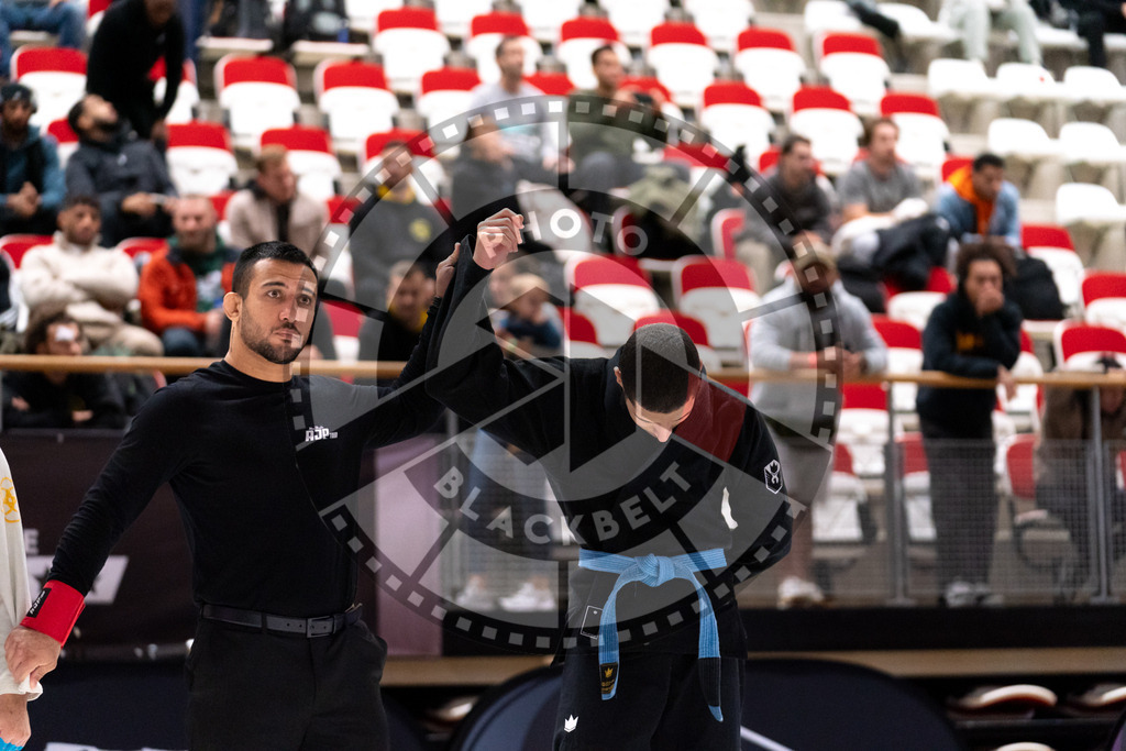 20241013PBB0121 | Athletes compete during the AJP Tour Europe Continental Jiu-Jitsu Amateurs & Masters Championship on October 13, 2024 in Almere near Amsterdam, Netherlands. © Chiara Dazi / photoblackbelt
