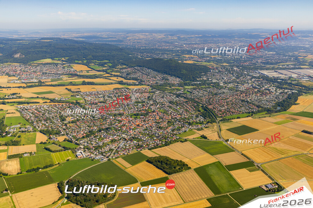 Luftaufnahme Großenritte Baunatal - Die Luftaufnahme wurde 2025 vom UL-Flugzeug heraus erstellt ( ohne Drohne ) - Hochauflösende Luftaufnahme - für professionelle Ausdrucke geeignet. Die Geschenkidee !Mit Lizenz und Bildrechte bestellbar