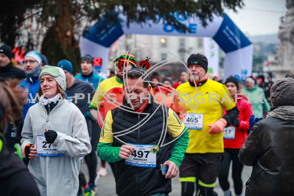 SILVESTERLAUF LINZ 25 | Linz, AUSTRIA, 31. Dezember 25, TRIRUN SILVESTERLAUF LINZ 25 , Image shows: 
Photo: WAPICS / BINDER Manuel