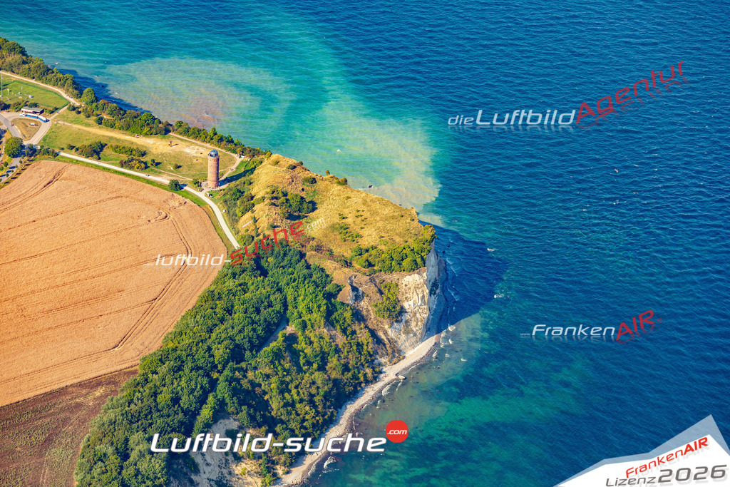 Arkona Putgarten Bild- Das Luftbild wurde 2025 vom UL-Flugzeug heraus erstellt ( keine Drohne bzw. Drohnenaufnahme ) - Hochauflösende Luftaufnahme -Nicht vergleichbar mit Google Maps oder Satelittenbilder- Die Geschenkidee !Mit Lizenz und Bildrechte bestellbar - CC