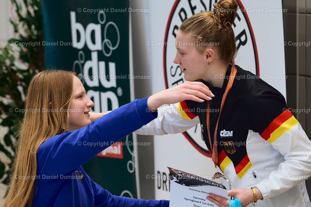 International Youth Diving Meet 2026 | Day 4 of 5 | International Youth Diving Meet 2026| Day 4 of 5 | 25.04.2026 | Youth diving competition featuring 1m and 3m springboard and platform at the Schwimmsportkomplex Freiberger Platz in Dresden.@ Domazer Photography - Realisiert mit Pictrs.com