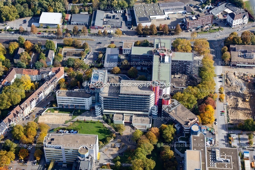 Luftbild Essen-6916 | Luftbild Campus- Gebäude der Universität Duisburg-Essen in Essen im Bundesland Nordrhein-Westfalen - NRW, Deutschland - Realisiert mit Pictrs.com