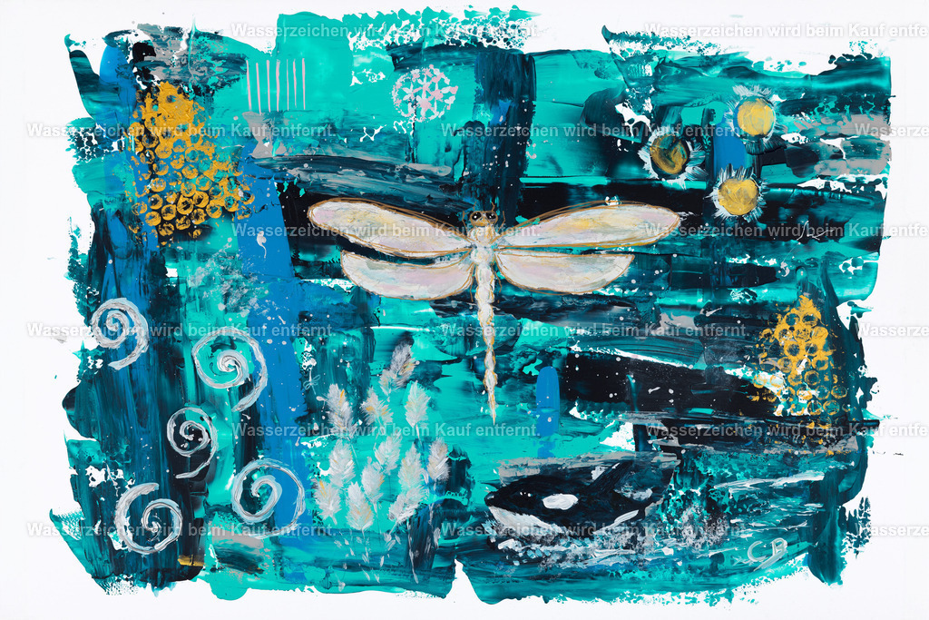 Die Freiheit der Libelle | Begebe dich auf den Flug der Libelle unter der Blume des Lebens. Das Jahr 2025 ist ein Flug, dem du vertrauen solltest. Lass dir die Flügel wachsen und fliege. Fliege entlang des Flusses des Lebens, und der Wal begleitet dich, um immer wieder in die Tiefe zu tauchen und deine Schätze, deine verborgenen Schätze, in deinem Sein zu bergen. Jetzt ist es die Zeit, die wahre Kraft der Libelle zu leben. Und mit der Urenergie der Schlange, die sich durch deinen Energiekörper windet, bist du so tief mit deiner Seele verbunden, dass im Jahr 2025 deine Seelenträume gelebt werden. Zu prüfen ist, ob deine Träume, die du hier hast, der Wahrheit entsprechen, ob sie der Wahrheit der Seele entsprechen. Dazu dient dir der Wal. Tauche in diesen wichtigen Momenten ein, in die Tiefe des Meeres, wo deine unendlichen Schätze liegen. Berge sie jetzt, denn die Blume des Lebens ist aufgegangen. Nimm dieses Bild mit in das Jahr 2025. Nimm dieses Bild für dein Sein, nimm die Energie dahinter, die Kraft der Libelle, die Schönheit der Libelle, die Freiheit der Libelle. Tauche tief mit dem Wal, der dich freundlich anblickt, und nutze die Schlangenkraft, die emporsteigt.