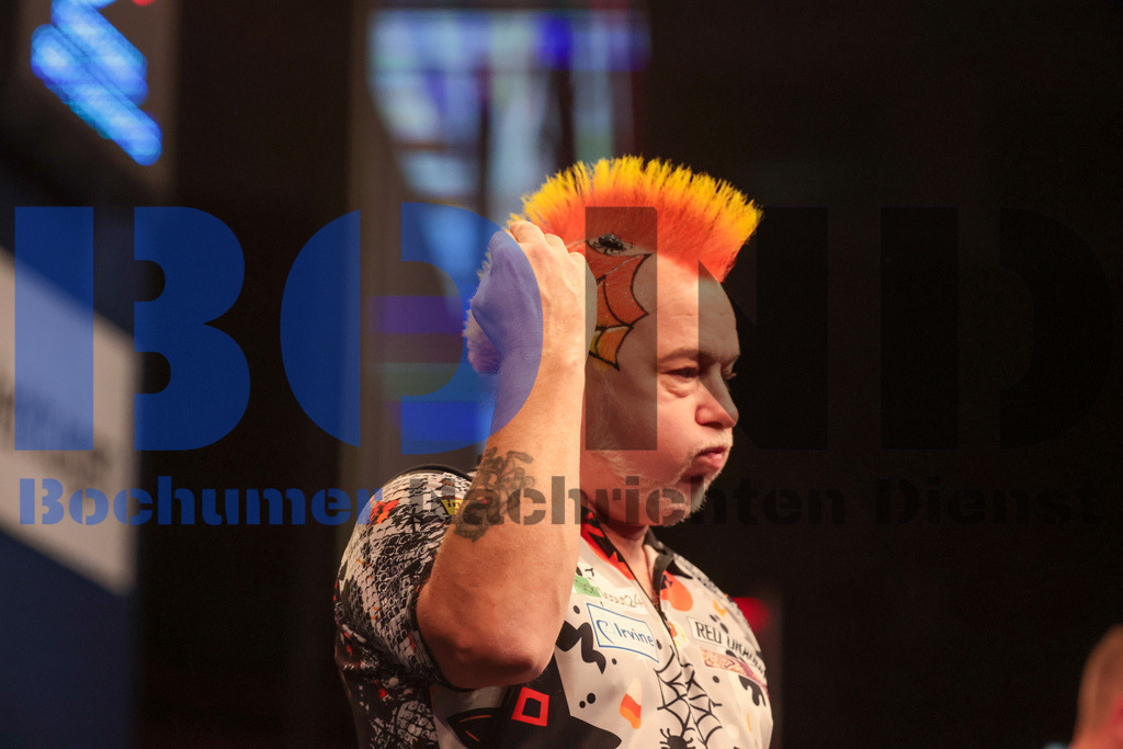  29.10.2023 - 
 | Sebastian Sendlak / Bochumer Nachrichtendienst (BOND) - PDC European Darts Championship: Viertelfinale {Persons shown} - Realisiert mit Pictrs.com