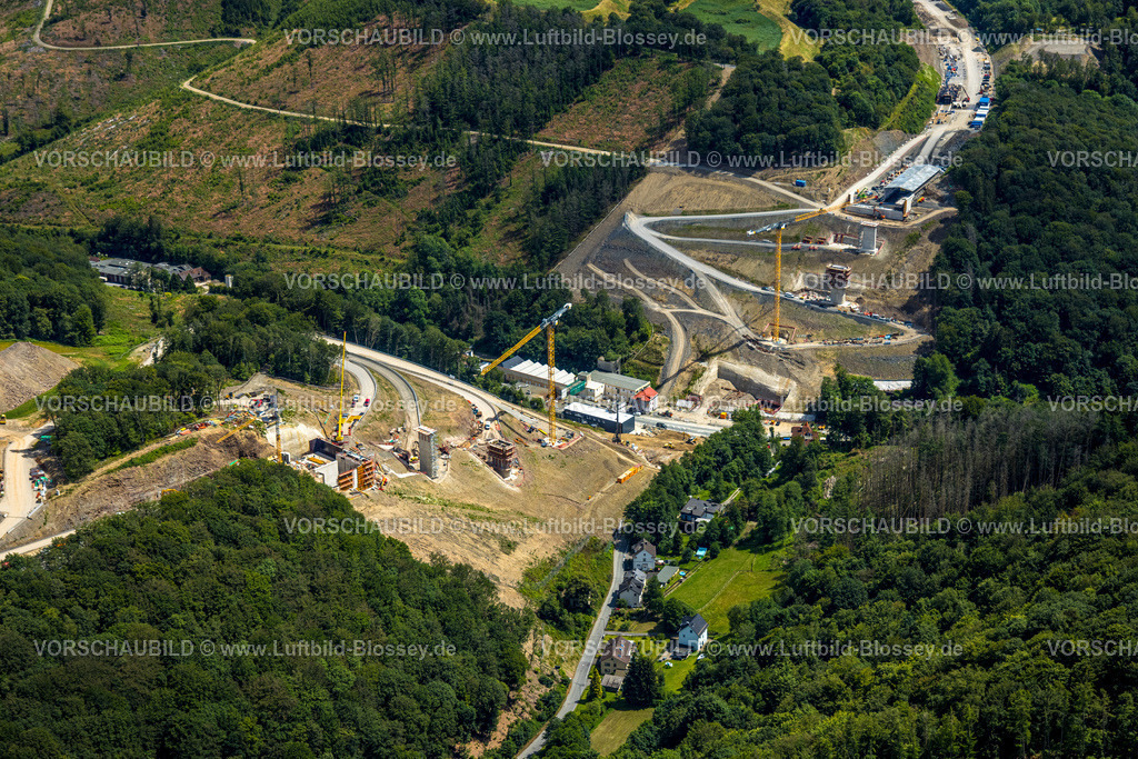 Luedenscheid240709116 | Lüdenscheid, Rahmedetalbrücke, A45, Sauerlandlinie, Sauerland, Nordrhein-Westfalen, Deutschland
