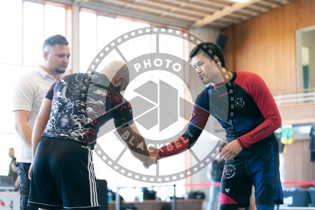 20250329PBB0355 | Fighters compete during the International Luta Livre (ILLCS) Germany IX Spring 2025 Competition spring on March 29, 2025 in Hannover, Germany.© Chiara Dazi