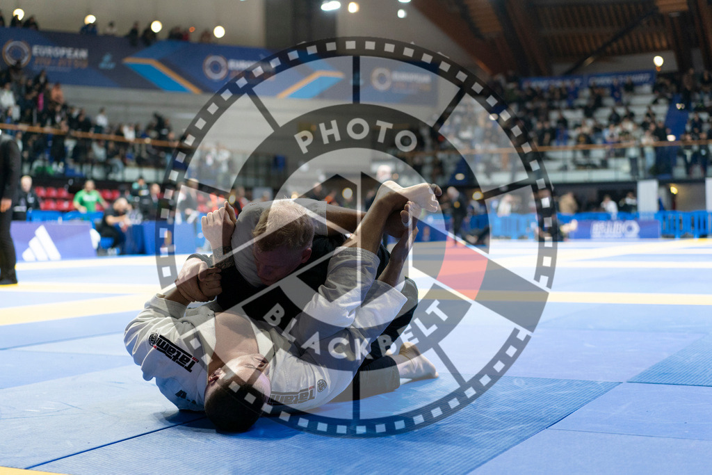 20240119PBB2478 | Fighters compete during the IBJJF European Championship in Paris, France, on January 19, 2024.