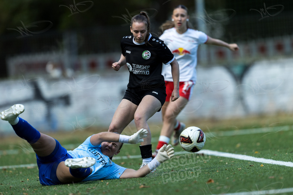 Frauen-Regionalliga Nordost | 3. Spieltag FSV Babelsberg 74 : RasenBallsport Leipzig II - Realisiert mit Pictrs.com