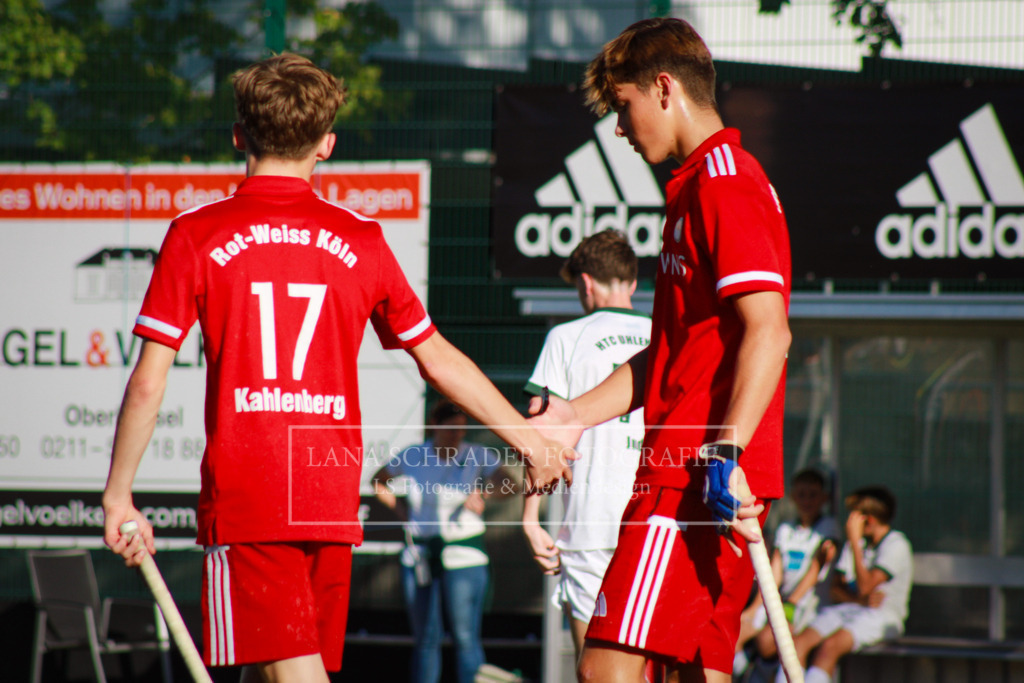 MU14 FINALE Westdeutsche Meisterschaft  Rot-Weiß Köln - HTC Uhlenhorst Mülheim 24.09.23 Düsseldorf-108 | lanaschraderfotografie - Realisiert mit Pictrs.com