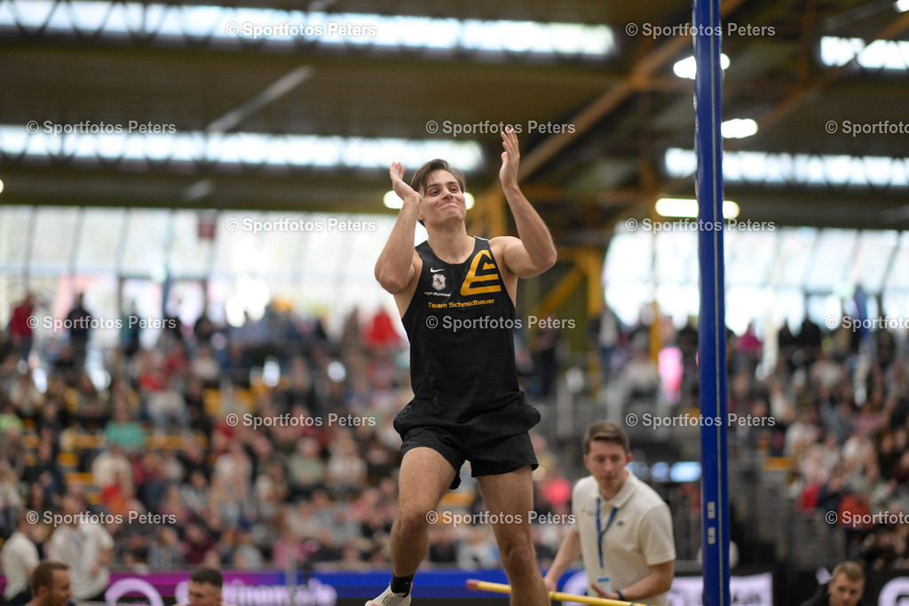 DM Halle 2026_Samstag-149 | 28.02.2026, xkaix, Leichtathletik Deutsche Meisterschaften Halle 2026,  v.l. Marec Metzger (TSV Gräfelfing) - Realisiert mit Pictrs.com