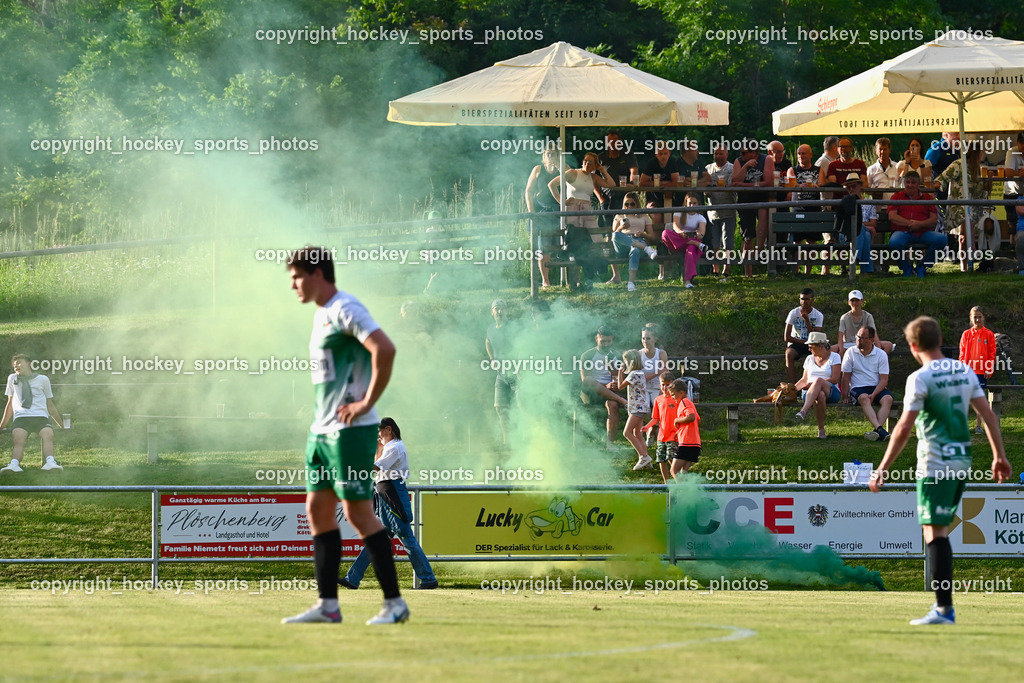 ASKÖ Köttmannsdorf vs. SV Feldkirchen 2.6.2023 | ASKÖ Köttmannsdorf Fans, Bengalen