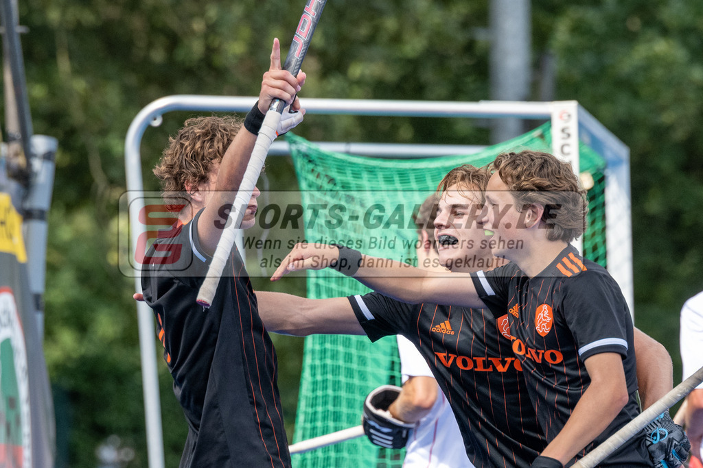 SFE_20230716_0184 | EuroHockey EM U18 Boys 3th 4th Netherlands vs Spain am 16.07.2023 in Krefeld (Gerd-Wellen-Hockeyanlage), Photo: Stephan Fehrmann 2023 (Sports-Gallery)