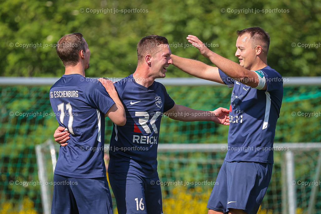 BQ3I2964 | 27.05.2023; Gruppenliga Gi/Mr.; Rasenplatz Eiershausen; SG Eschenburg - FSV Schröck; Ergebnis: 5:1 (2:1)