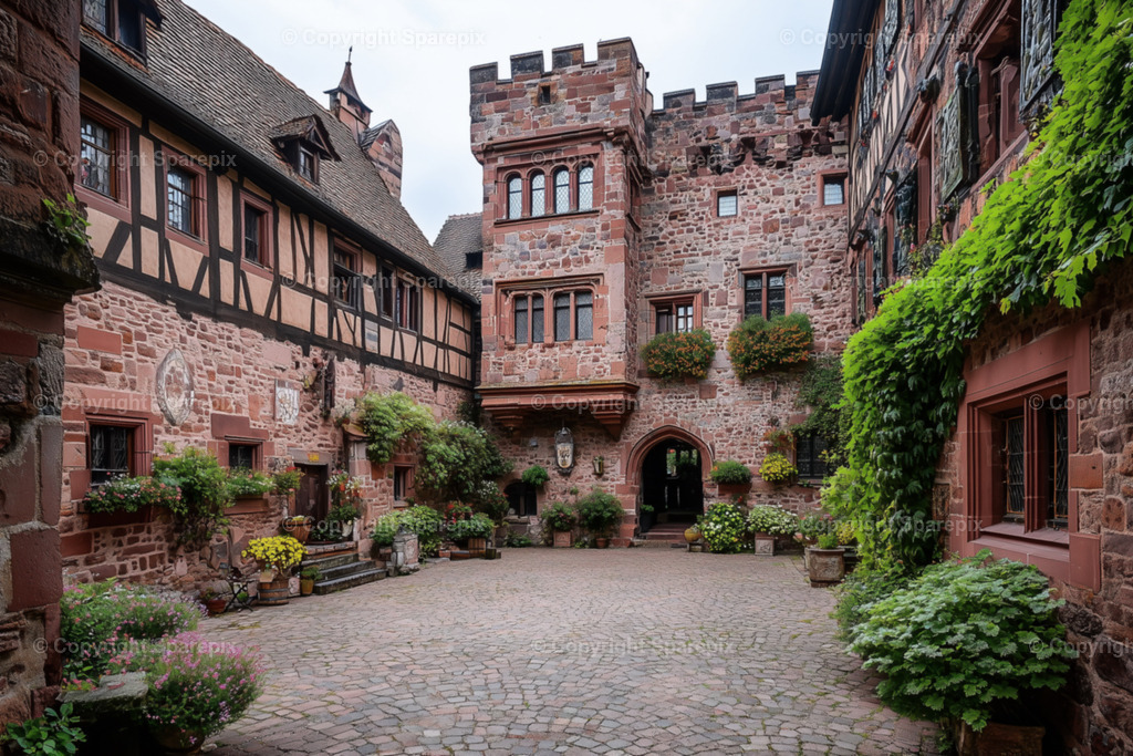 AIG_Middle_Ages2_blurred | AI-Rendering, PS enhanced - Realisiert mit Pictrs.com