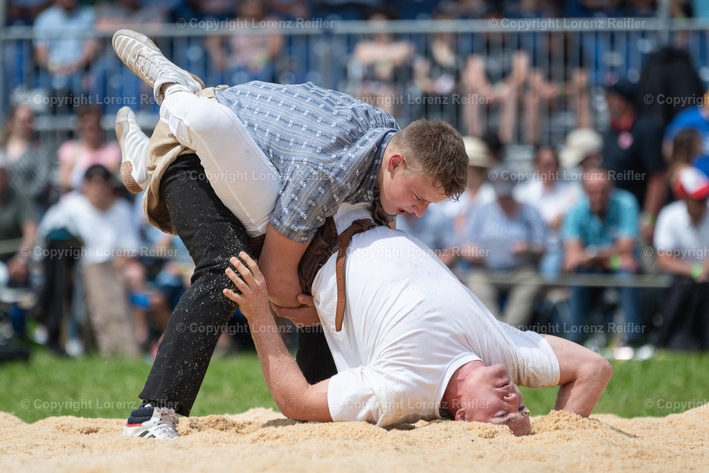 Schwingen -  St.Galler Kantonal 2024 | Grabs, 26.5.24, Schwingen - St.Galler Kantonal.