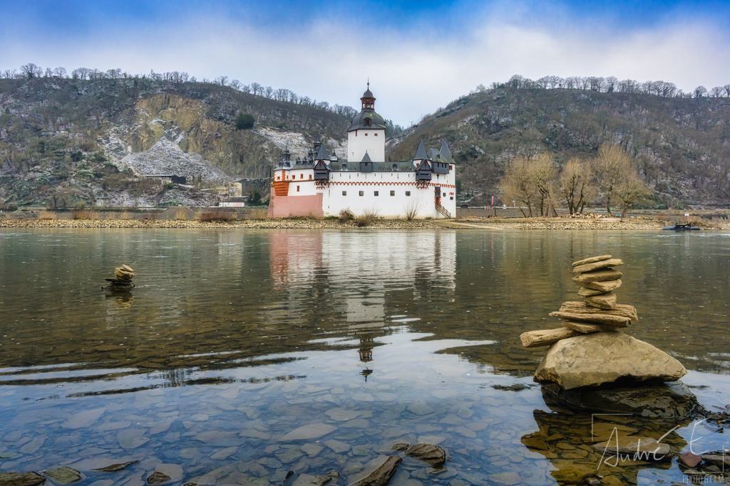 Burg Pfalzgrafenstein im Winter | Online Foto-Shop von André Engelhardt, Filmemacher und Fotograf. Fine Art Prints, Kunstdrucke, Fotogeschenke, Souvenirs von Mosel, Rhein und mehr. 