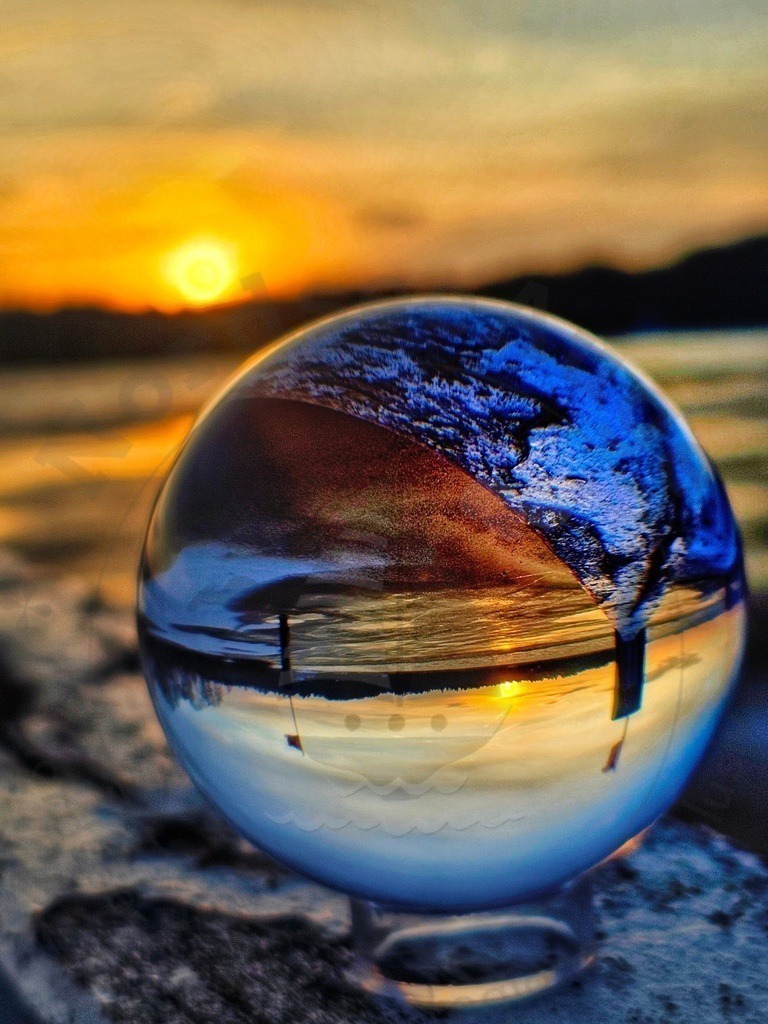 Glaskugel-Lensball | Glaskugel bilder Lens all Nordsee Christallbilder  - Realisiert mit Pictrs.com