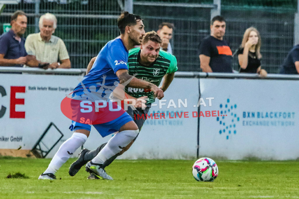 SAK Klagenfurt - VST Völkermarkt 4-5, Kärntner Liga 3. Runde |  SAK Klagenfurt - VST Völkermarkt 4-5 am 11.08.2023 in Klagenfurt
(SAK Sportpark), Austria, (Photo by Ernst Krawagner sport-fan.at) - Realisiert mit Pictrs.com