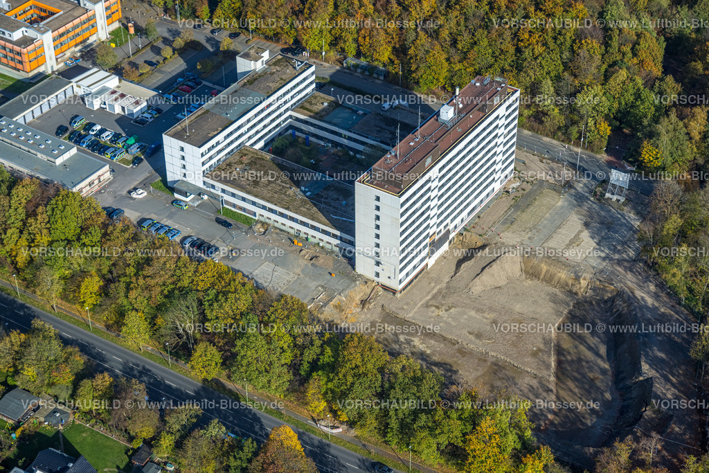 Hagen221016358 | Luftbild, Polizeipräsidium Hoheleye, Altenhagen, Hagen, Ruhrgebiet, Nordrhein-Westfalen, Deutschland