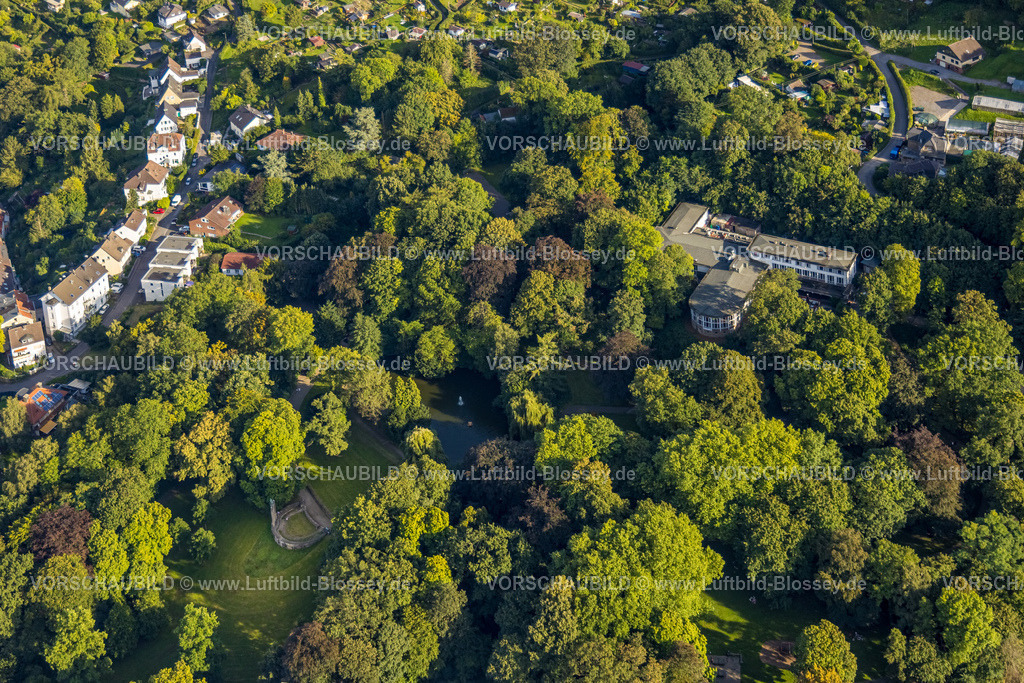 Hagen230903237 | Luftbild, Kaisergarten Restaurant im Stadtgarten, Wehringhausen, Hagen, Ruhrgebiet, Nordrhein-Westfalen, Deutschland