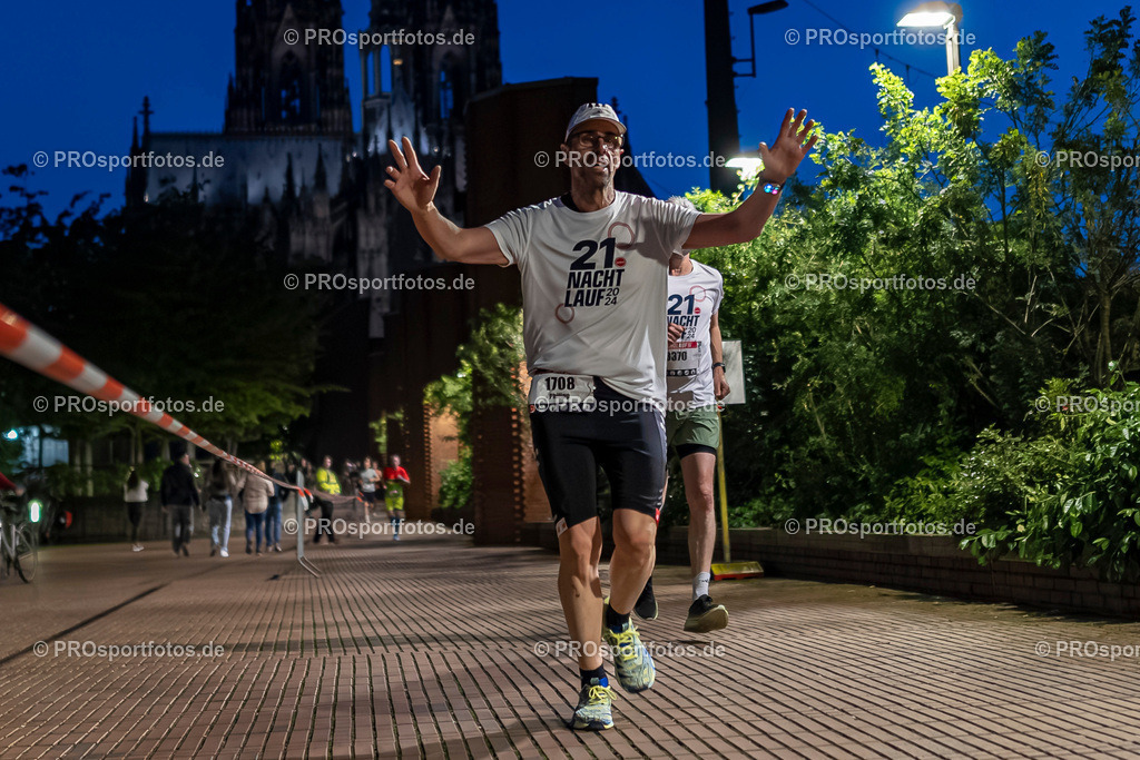 21. Nachtlauf des ASV Köln; Köln, 08.05.24 | Impressionen vom 21. Nachtlauf des ASV Köln am 08.05.24 in der Altstadt von Köln (Deutschland). Foto: BEAUTIFUL SPORTS/Bernd Hoffmann